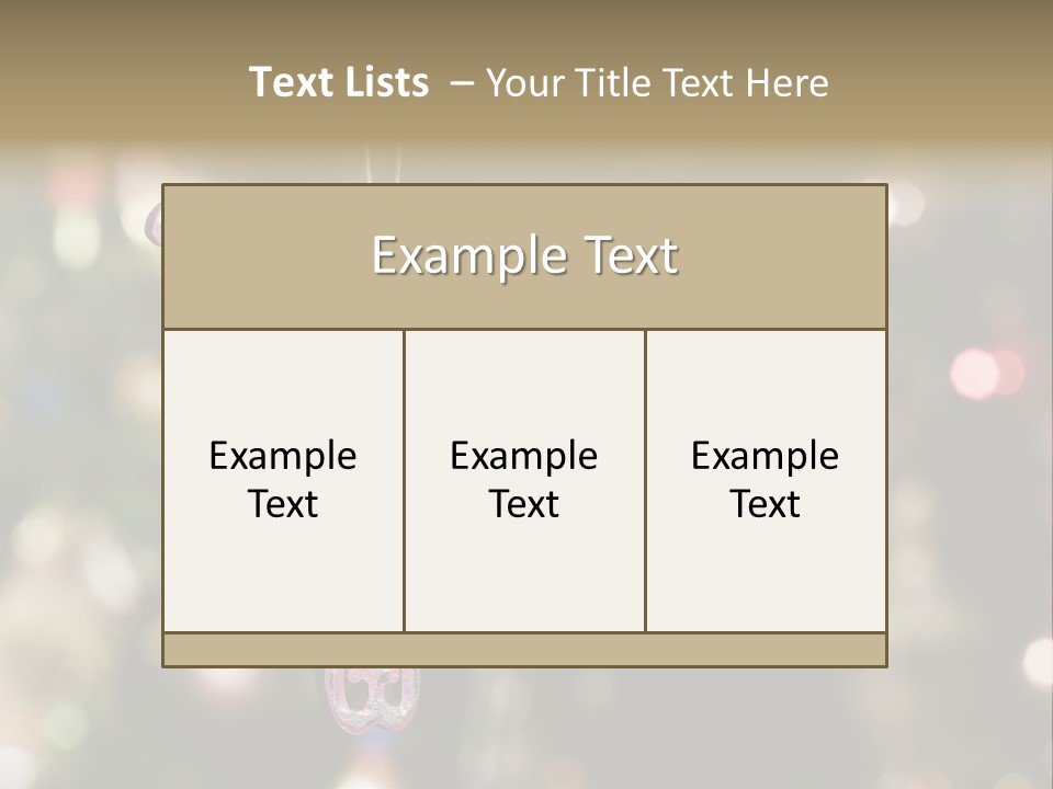 Red Xmas Design PowerPoint Template
