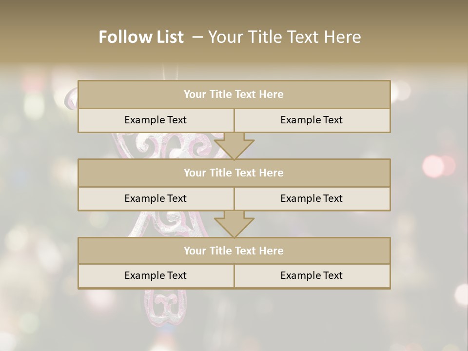 Red Xmas Design PowerPoint Template