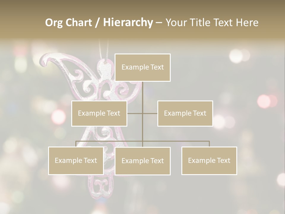 Red Xmas Design PowerPoint Template