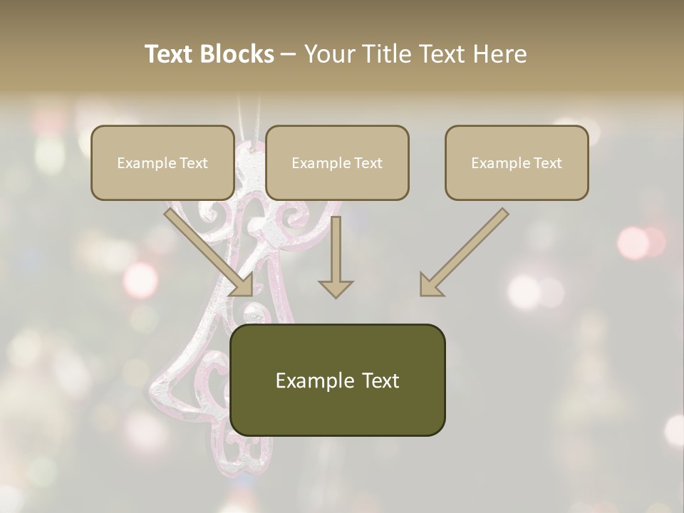 Red Xmas Design PowerPoint Template
