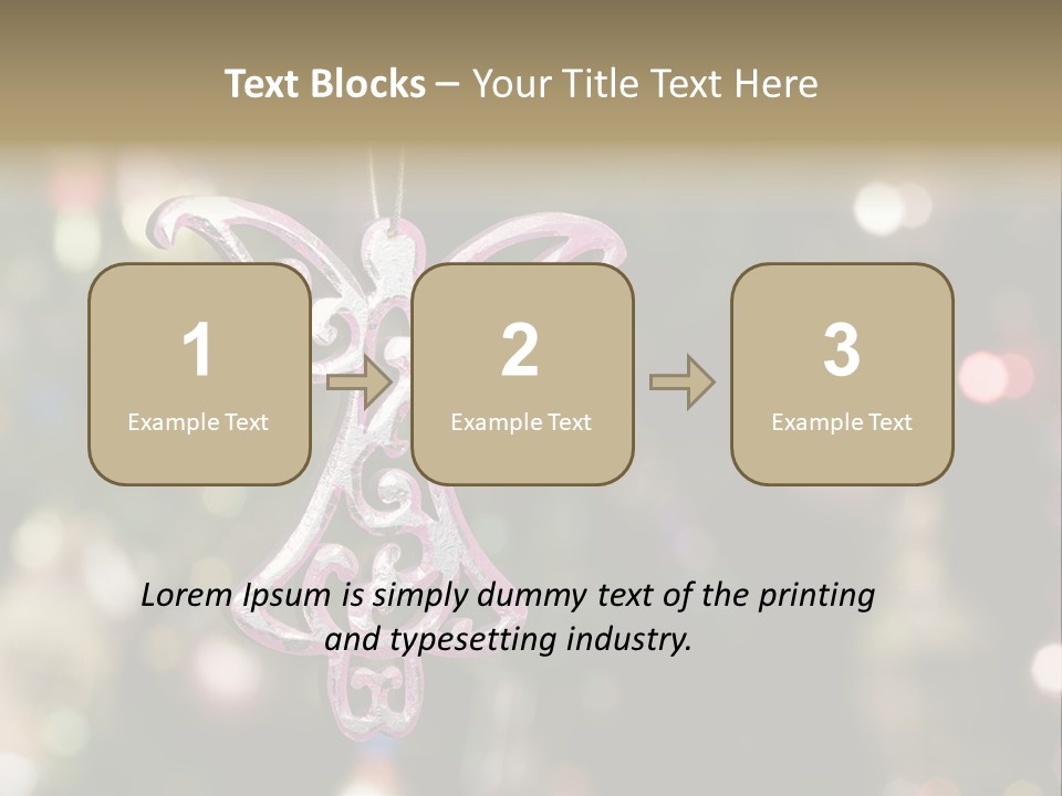 Red Xmas Design PowerPoint Template