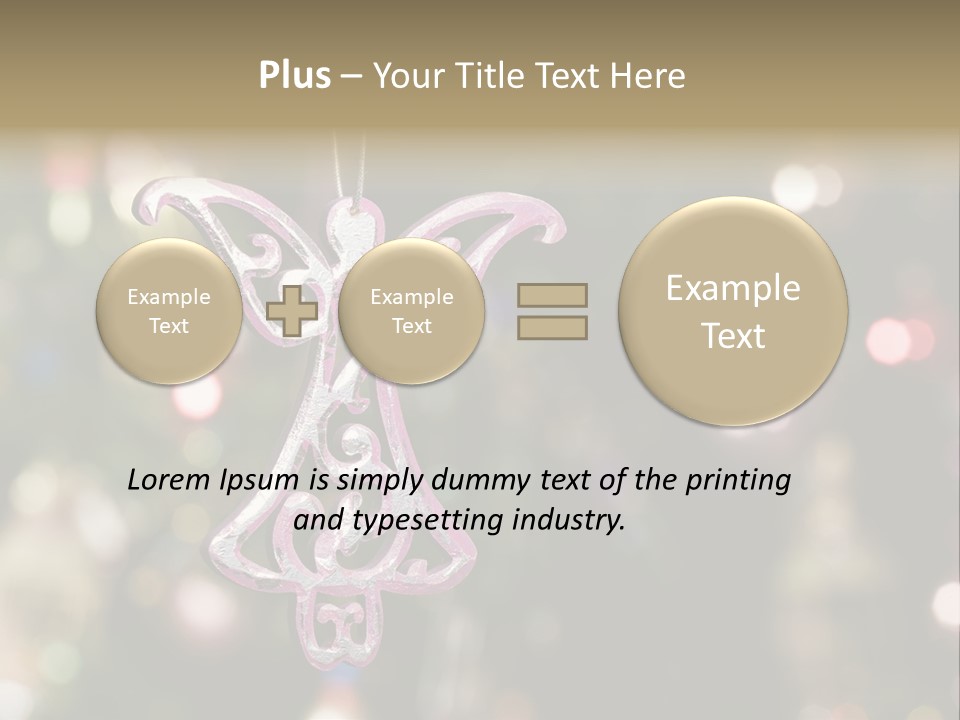 Red Xmas Design PowerPoint Template