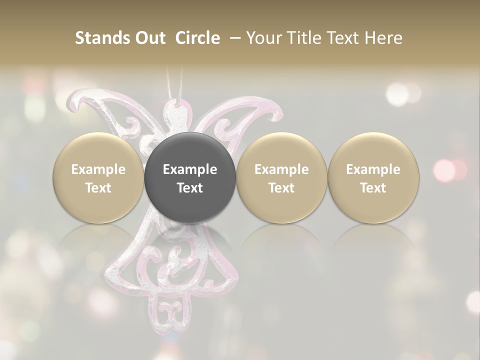 Red Xmas Design PowerPoint Template