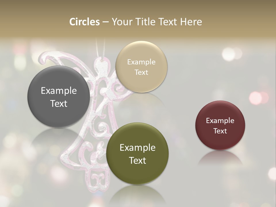 Red Xmas Design PowerPoint Template