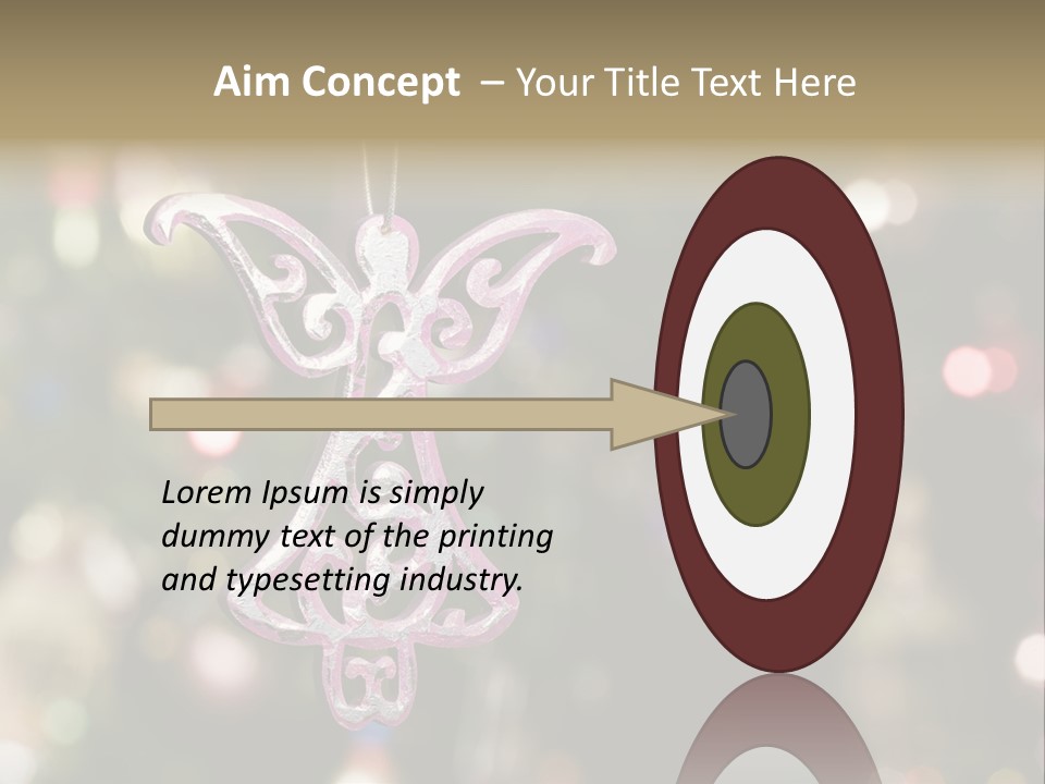 Red Xmas Design PowerPoint Template