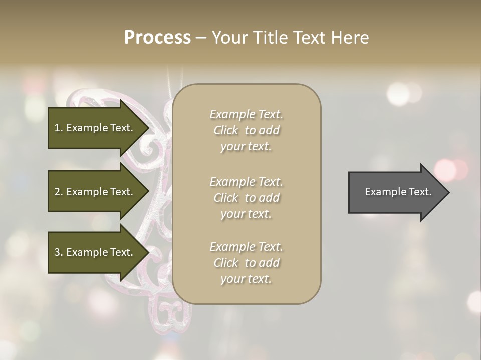 Red Xmas Design PowerPoint Template