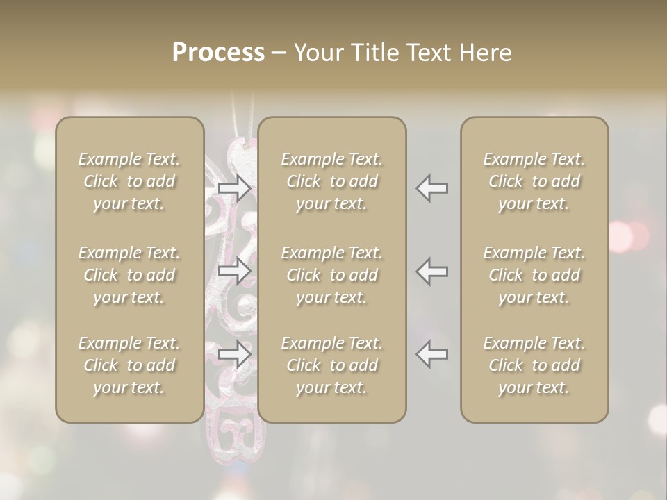 Red Xmas Design PowerPoint Template