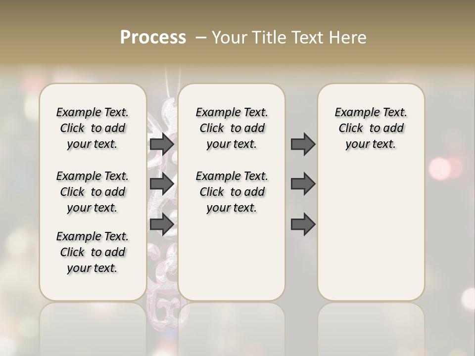 Red Xmas Design PowerPoint Template