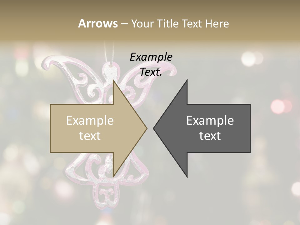 Red Xmas Design PowerPoint Template