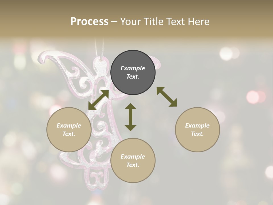 Red Xmas Design PowerPoint Template