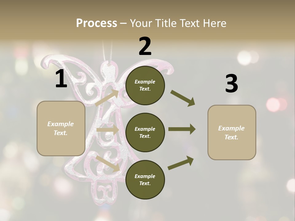 Red Xmas Design PowerPoint Template