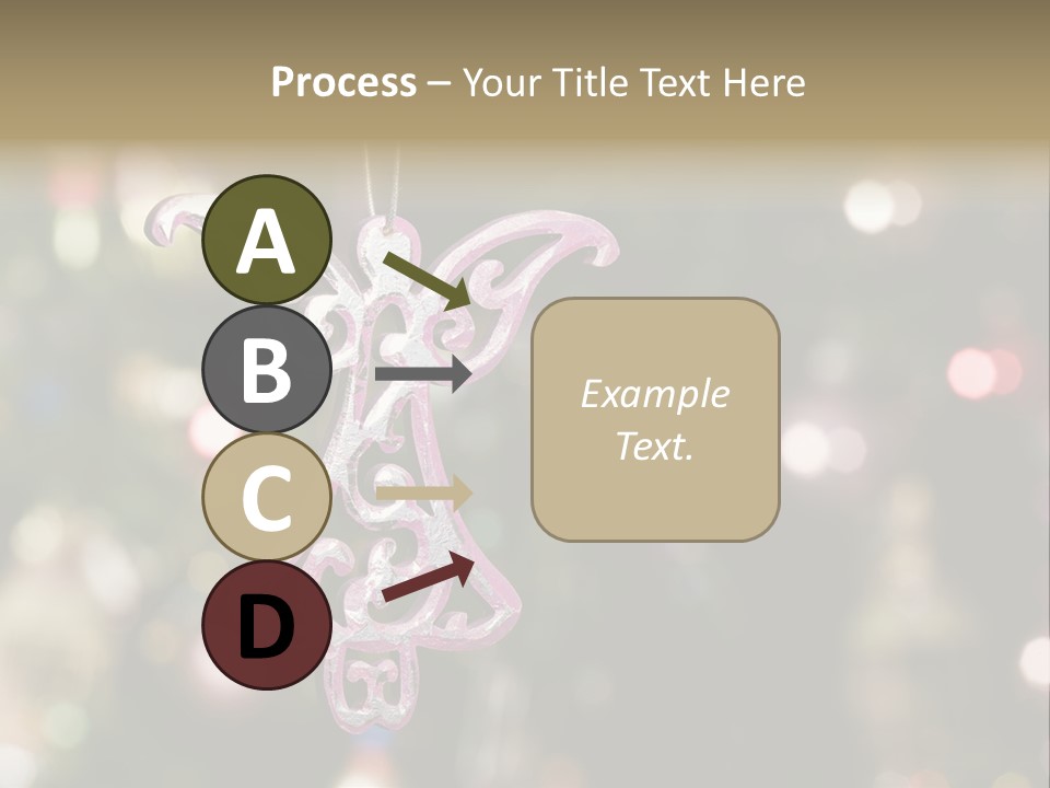 Red Xmas Design PowerPoint Template