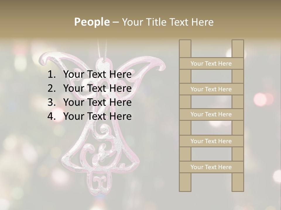 Red Xmas Design PowerPoint Template