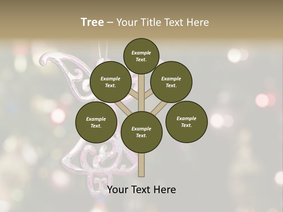 Red Xmas Design PowerPoint Template