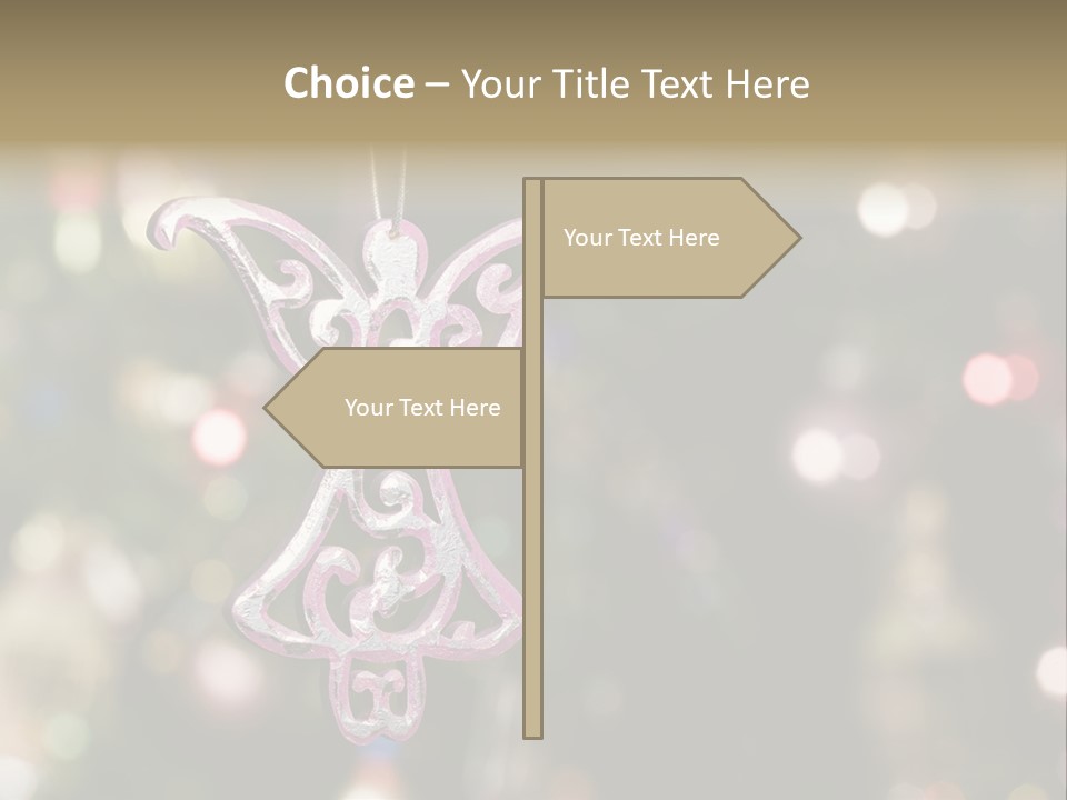 Red Xmas Design PowerPoint Template