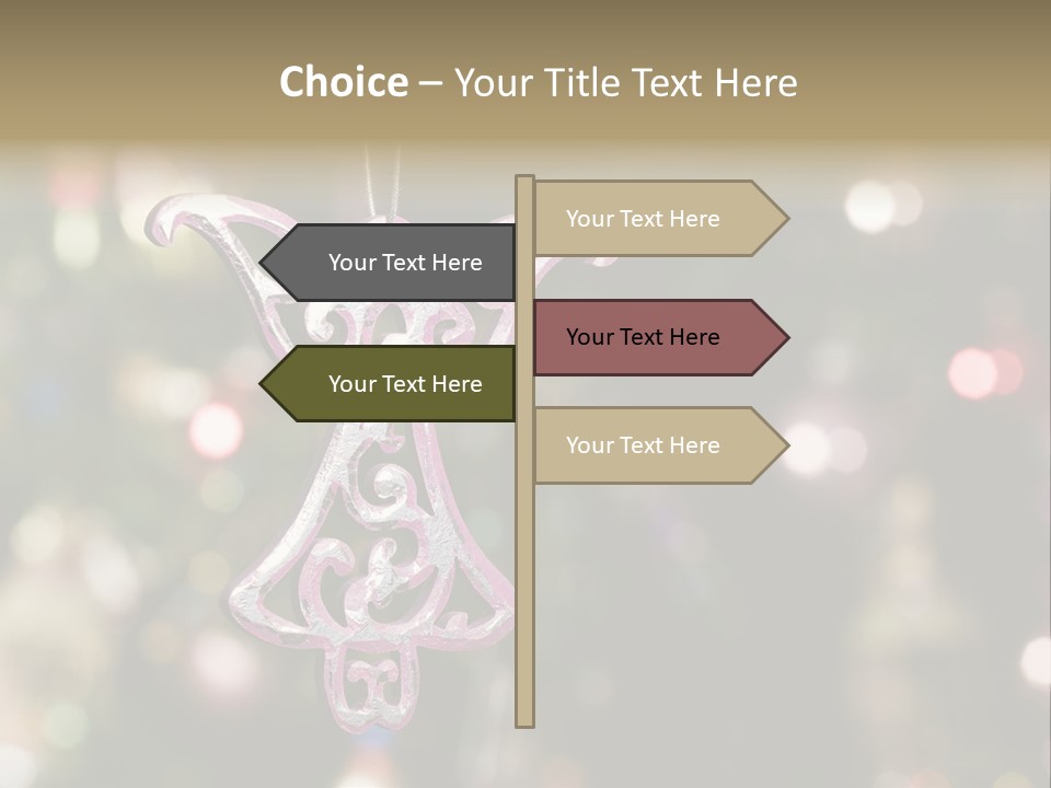 Red Xmas Design PowerPoint Template