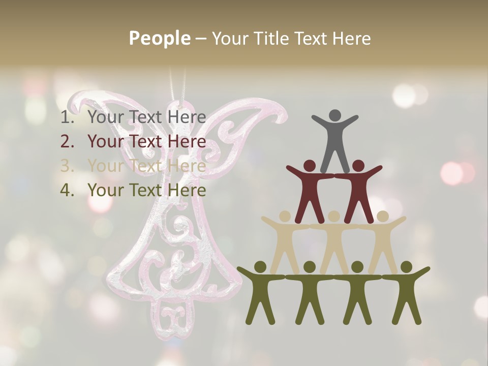 Red Xmas Design PowerPoint Template