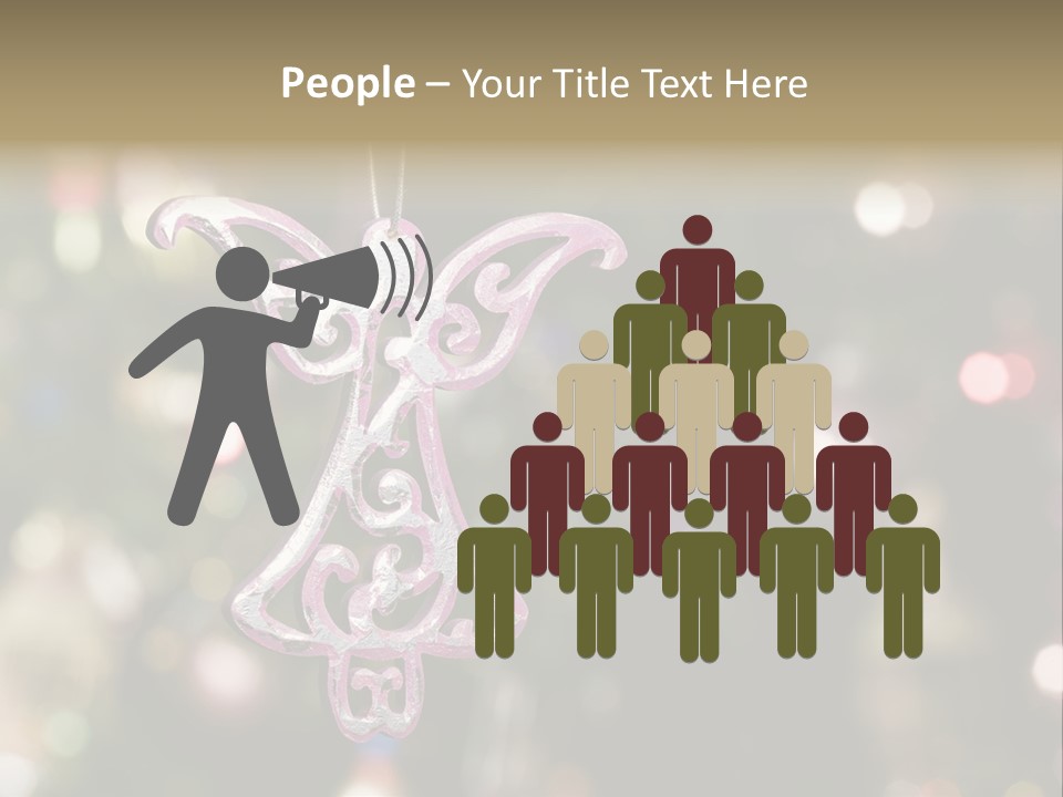 Red Xmas Design PowerPoint Template