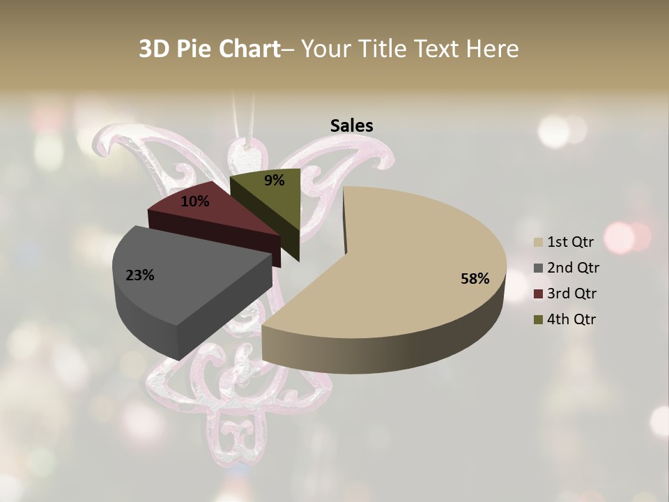 Red Xmas Design PowerPoint Template