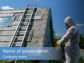 Material Waste Profession PowerPoint Template