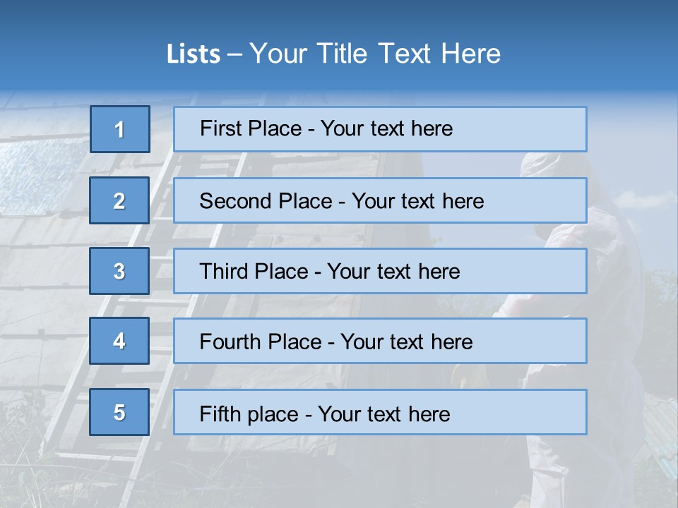 Material Waste Profession PowerPoint Template
