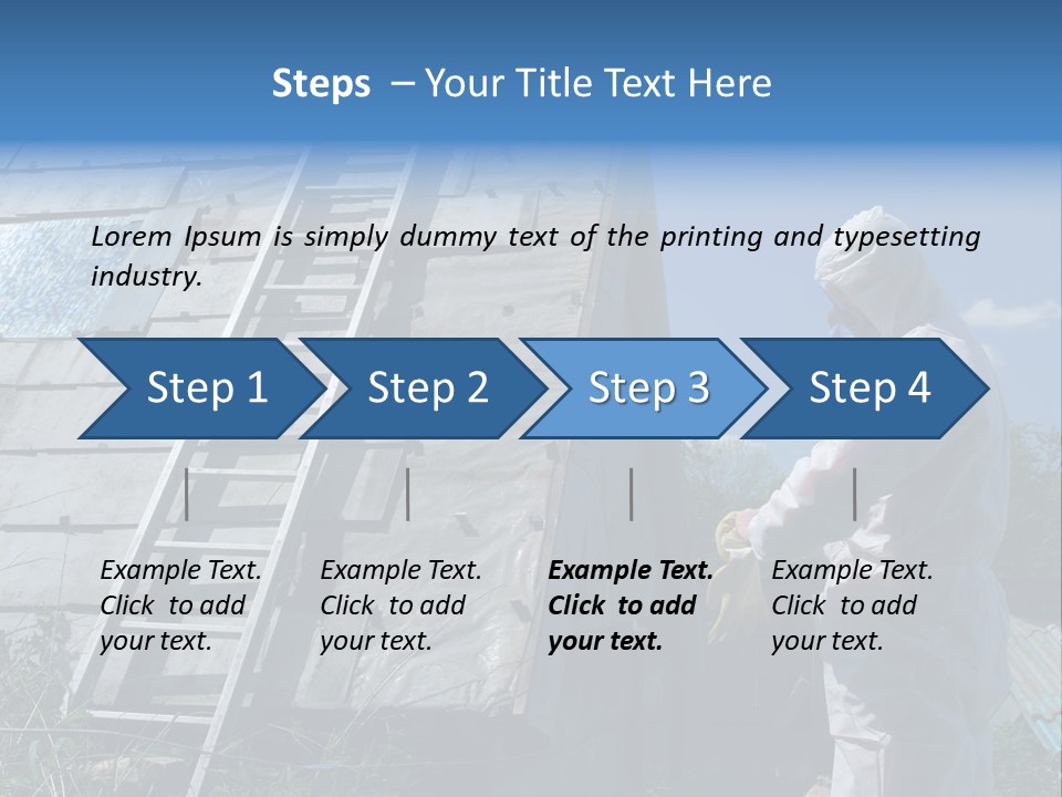 Material Waste Profession PowerPoint Template