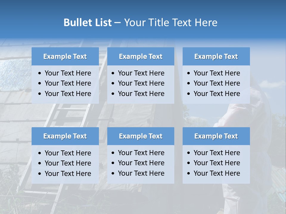 Material Waste Profession PowerPoint Template