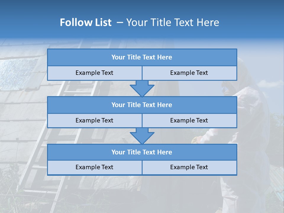 Material Waste Profession PowerPoint Template