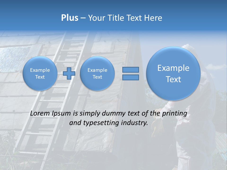 Material Waste Profession PowerPoint Template