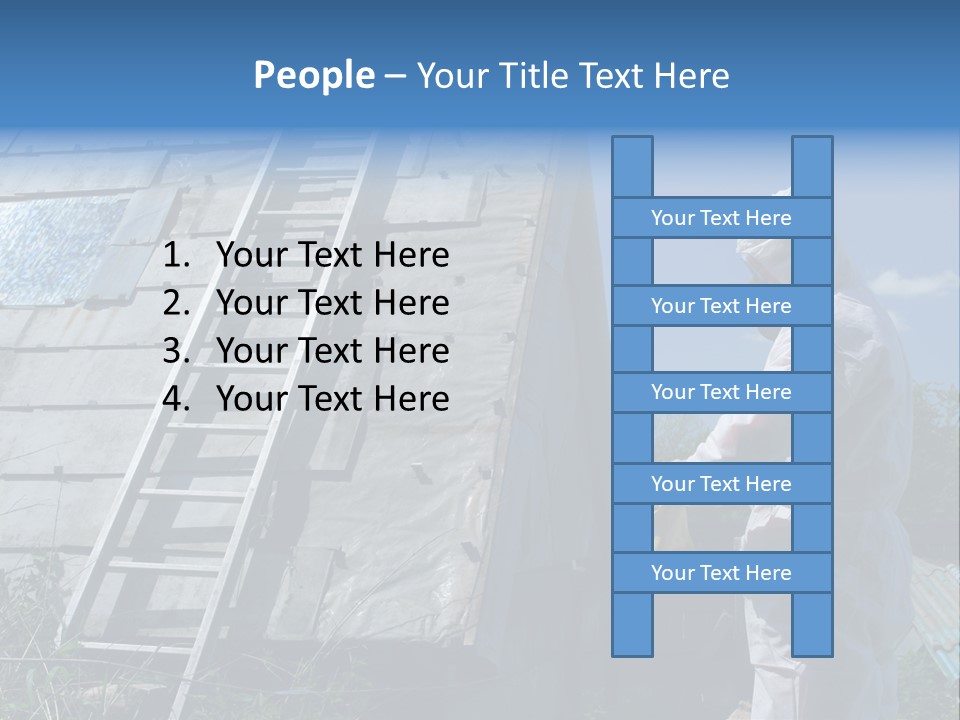 Material Waste Profession PowerPoint Template
