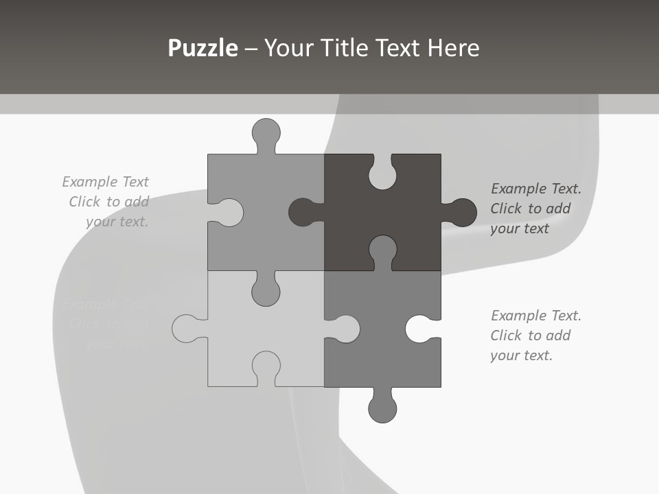 Comfortable Sofa Interior PowerPoint Template