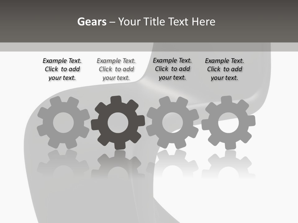 Comfortable Sofa Interior PowerPoint Template