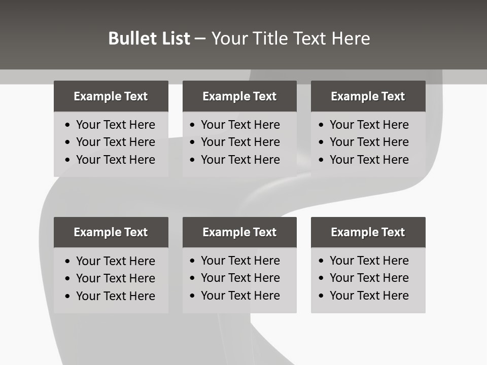 Comfortable Sofa Interior PowerPoint Template