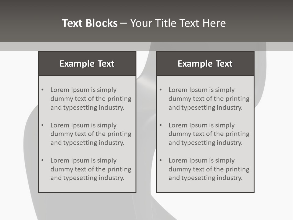Comfortable Sofa Interior PowerPoint Template