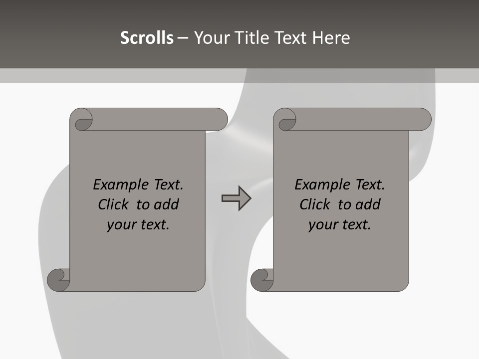 Comfortable Sofa Interior PowerPoint Template