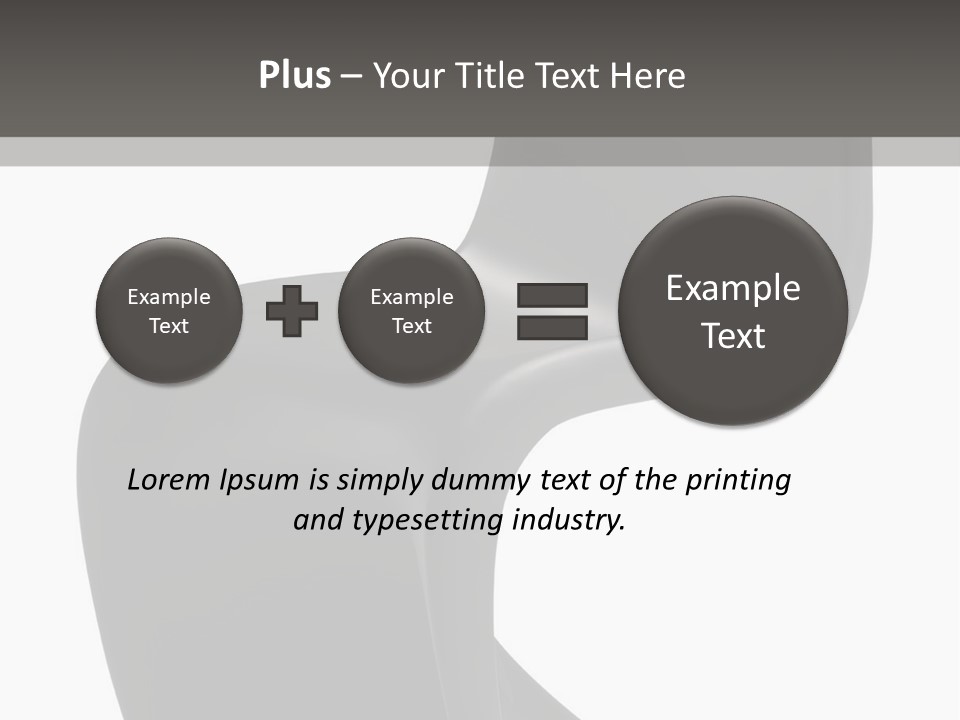 Comfortable Sofa Interior PowerPoint Template