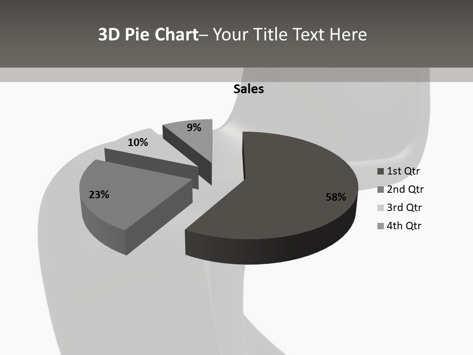 Comfortable Sofa Interior PowerPoint Template