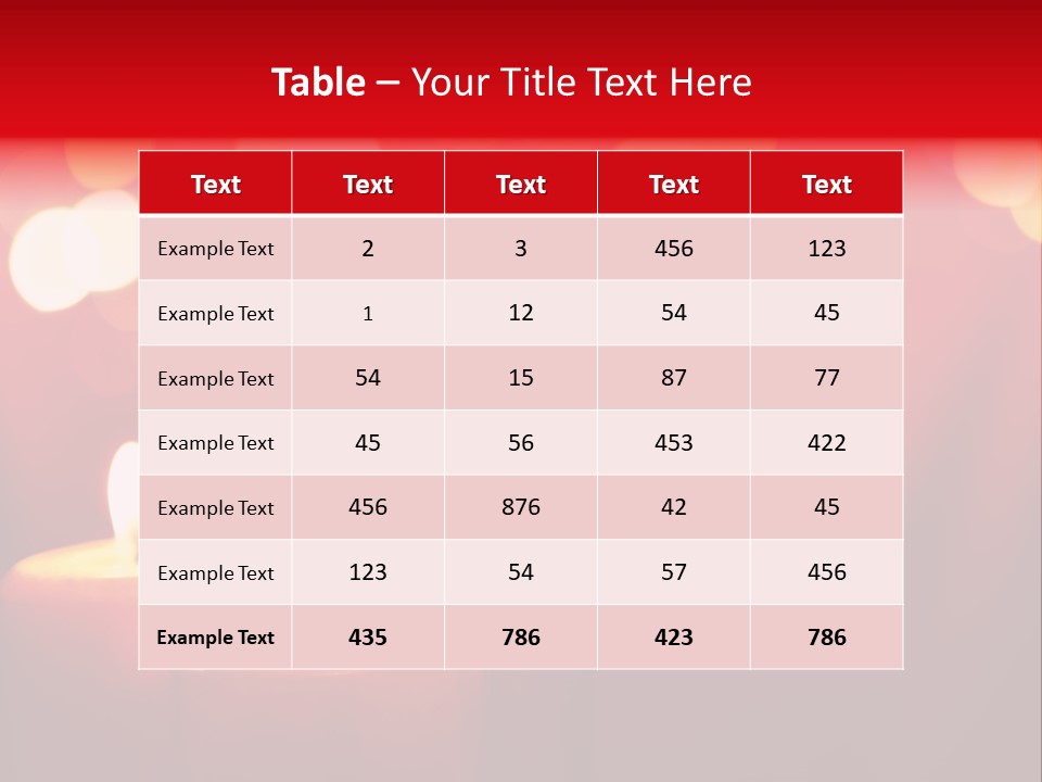 Life Still Colorful PowerPoint Template