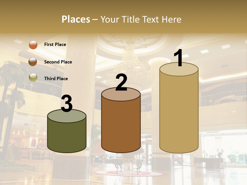 Hall Drop Decoration PowerPoint Template