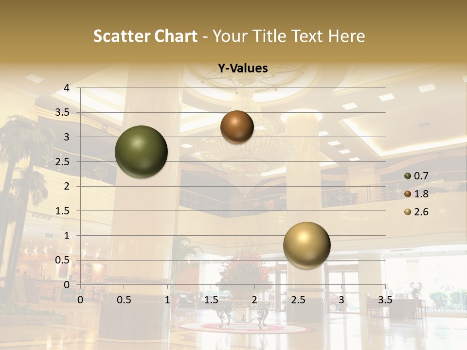 Hall Drop Decoration PowerPoint Template