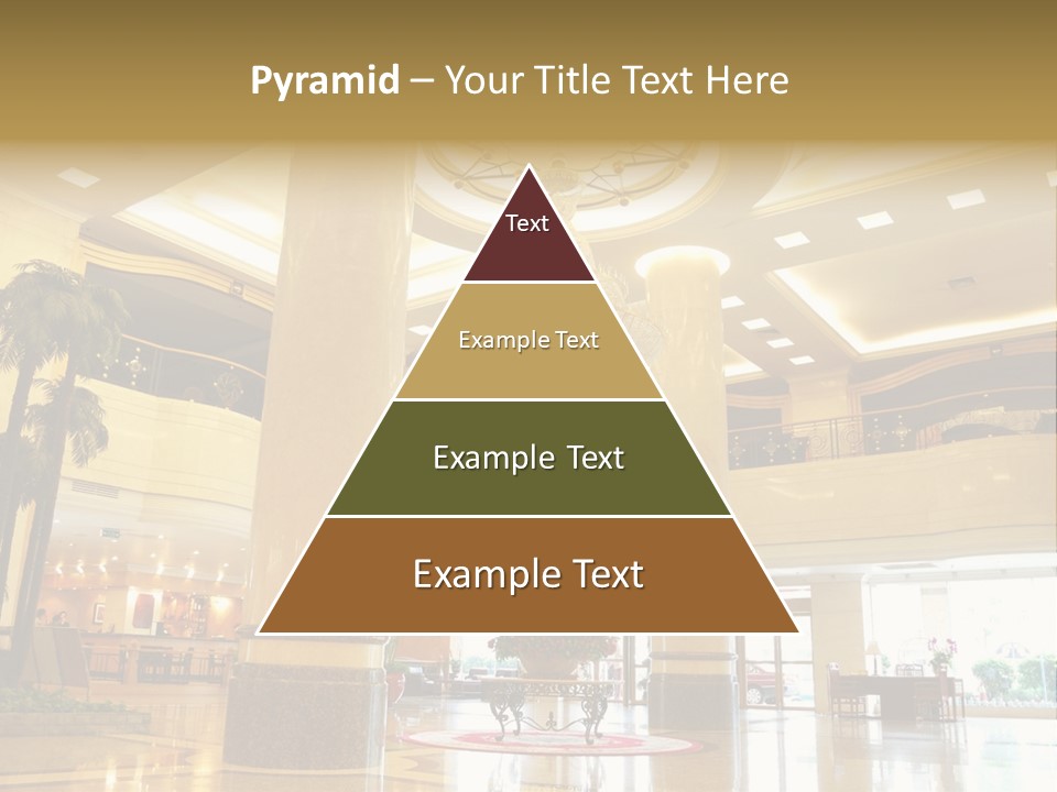 Hall Drop Decoration PowerPoint Template