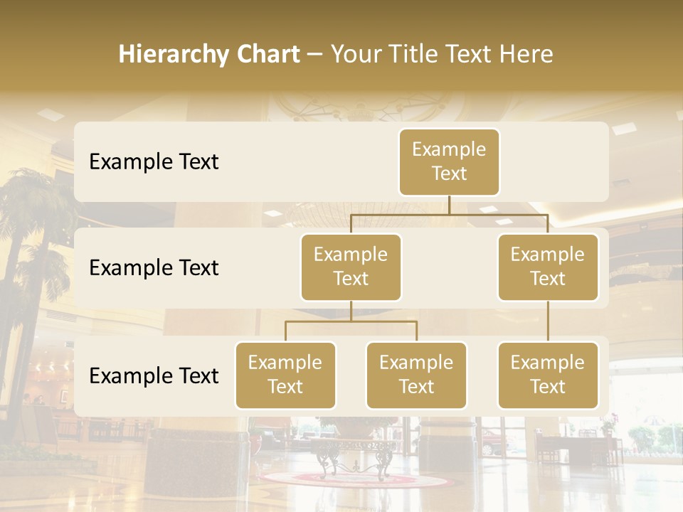 Hall Drop Decoration PowerPoint Template
