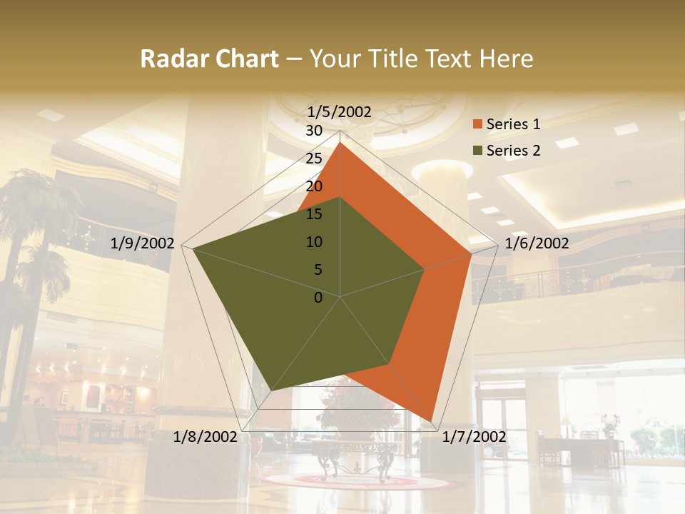 Hall Drop Decoration PowerPoint Template