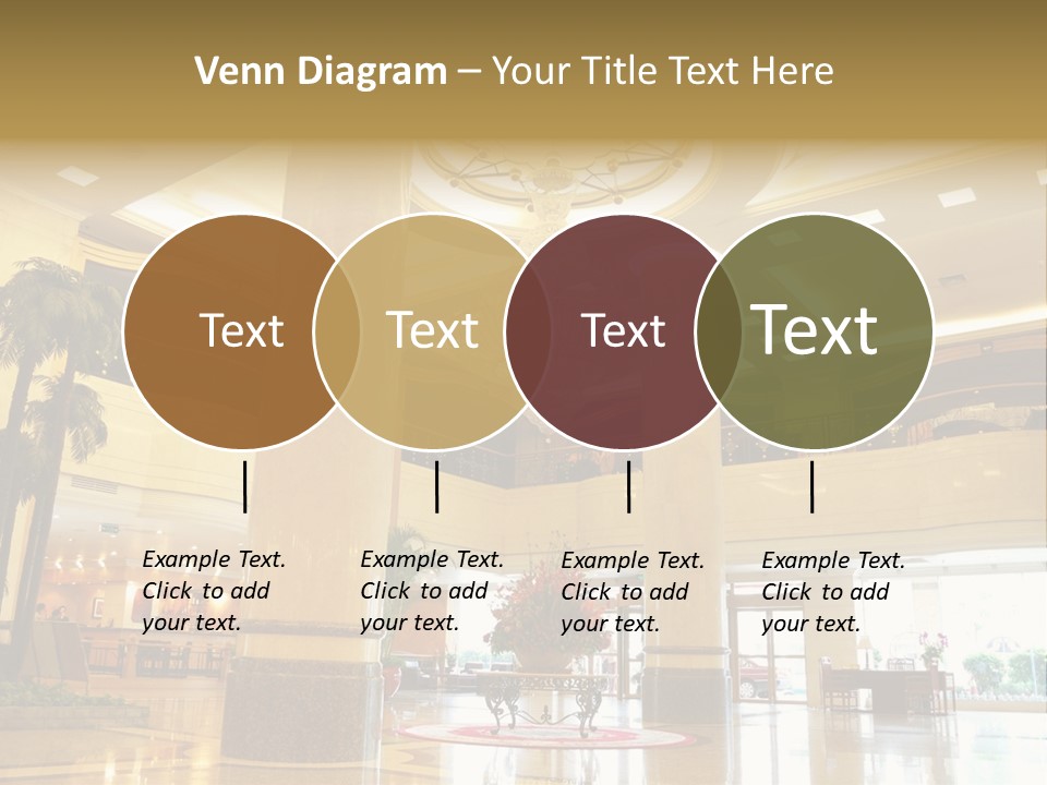 Hall Drop Decoration PowerPoint Template