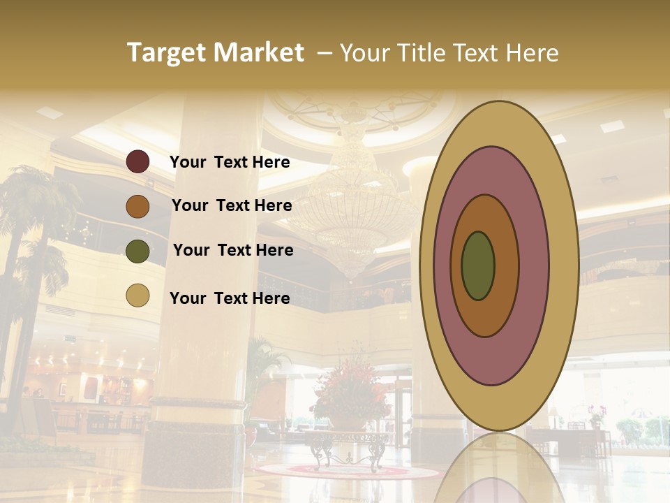 Hall Drop Decoration PowerPoint Template