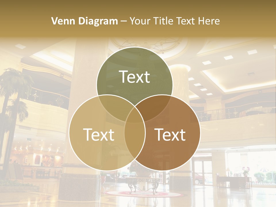 Hall Drop Decoration PowerPoint Template