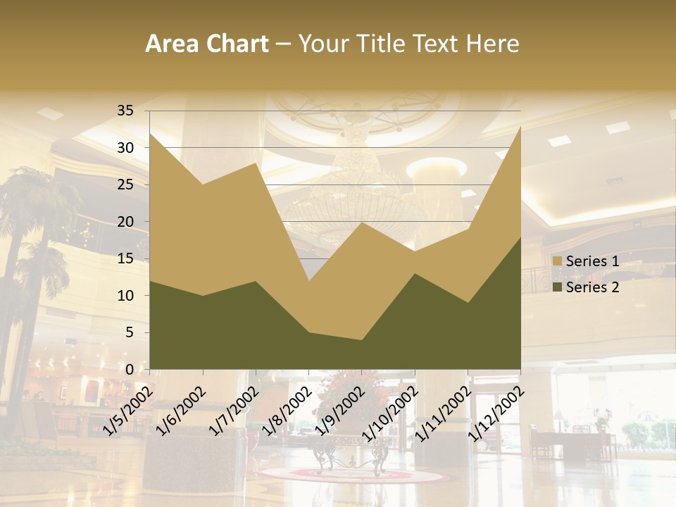 Hall Drop Decoration PowerPoint Template