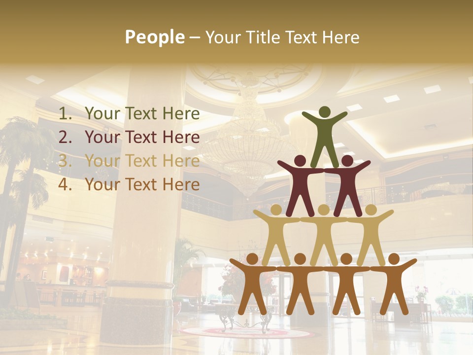 Hall Drop Decoration PowerPoint Template