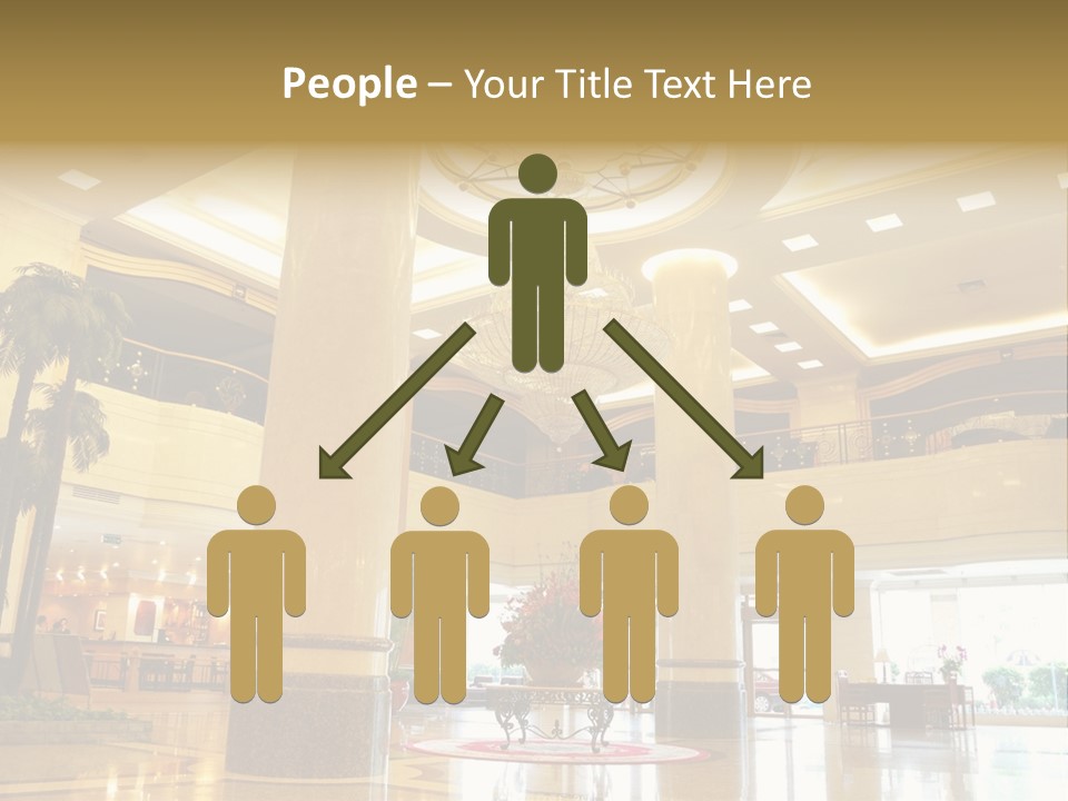 Hall Drop Decoration PowerPoint Template