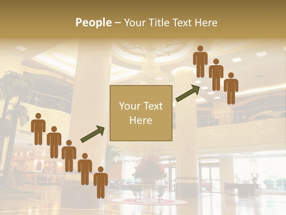 Hall Drop Decoration PowerPoint Template